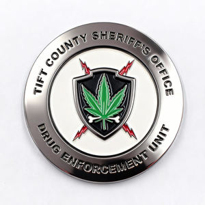 Pièces de monnaie personnalisées avec logo, jetons, pièces de monnaie en alliage de zinc avec logo d'entreprise, collections, pièces de monnaie émaillées double face, pièces de monnaie personnalisées à collectionner - Product Image 2