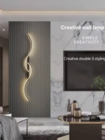 Lampe murale LED 12W la plus vendue, style européen moderne, décoration intérieure pour la maison, en acier inoxydable et aluminium, pour hôtels et escaliers