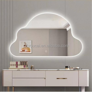 <span class=keywords><strong>Espejo</strong></span> con forma <span class=keywords><strong>de</strong></span> nube, luces Led, cuerpo iluminado, <span class=keywords><strong>espejo</strong></span> con pantalla táctil, impermeable, sin marco, <span class=keywords><strong>baño</strong></span>, <span class=keywords><strong>espejo</strong></span> Led Irregular - Product Image 1