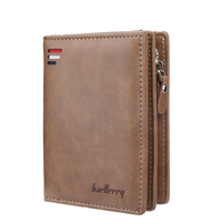Dompet Pendek Pria Terbaru 2026, Terlaris, Bahan Kulit PU, Dompet Resleting, Tas Koin Mini Fashion Terbaru, Desain Bermerek, Tempat Kartu