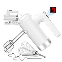 Batteur mélangeur électrique vertical industriel RSC entièrement automatique à 9 vitesses avec minuterie numérique et moteur AC pour pâte à pain et fouet à œufs