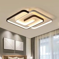 Lustre LED moderne, luminaire de plafond LED minimaliste de luxe pour salle à manger, chambre à coucher, luminaire de plafond en aluminium nordique pour salon
