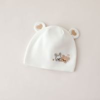 Gorro de Bebé de Doble Capa, Material de Spandex/Algodón, Agradable para la Piel y Antibacteriano, para Recién Nacidos de 0 a 3 Meses, Uso en Primavera/Otoño