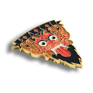 Aimant de réfrigérateur souvenir touristique en métal Bali personnalisé et irrégulier - Product Image 5