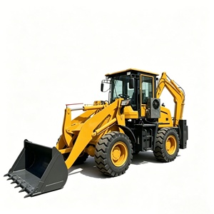 Exportación de comercio exterior a Francia: máquina excavadora y cargadora todo en uno con tracción en las cuatro ruedas, con dos retroexcavadoras para uso municipal. - Product Image 5