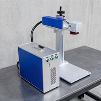 Machine de marquage laser à fibre Raycus 20W 30W 50W pour gravure sur métal, impression de logos sur acier inoxydable et aluminium