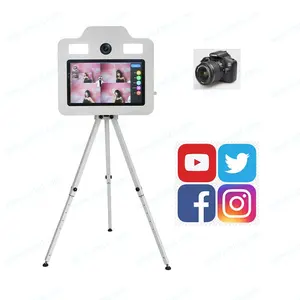 Photobooth vỏ cưới DSLR 21.5 inch LCD màn hình cảm ứng DSLR Selfie photobooth cho trẻ em ảnh gian hàng kiosk cho thuê