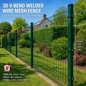 ISO No arrampicata saldato V 3D rete metallica <span class=keywords><strong>recinzione</strong></span> giardino fabbrica <span class=keywords><strong>traliccio</strong></span> PVC pannelli <span class=keywords><strong>a</strong></span> buon mercato zincato 3D <span class=keywords><strong>recinzione</strong></span> per protezione - Product Image 1