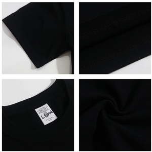 T60004L T-shirt Estive da <span class=keywords><strong>Uomo</strong></span> 100% Cotone, Alta Qualità, Tessuto Lavorato a Maglia 220g, Logo Personalizzato, <span class=keywords><strong>Abbigliamento</strong></span> <span class=keywords><strong>Casual</strong></span> Semplice - Product Image 4