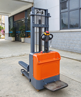 Chariot élévateur électrique vertical pour l'empilage de rayonnages d'entrepôt et la manutention de matériaux en usine