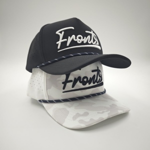 Gorra de Golf de 5 Paneles con Diseño Moderno y Elegante, Logotipo Bordado Personalizado, MOQ Bajo, OEM, Perforada con Láser, Transpirable, Ropa Funcional de Alto Rendimiento - Product Image 3