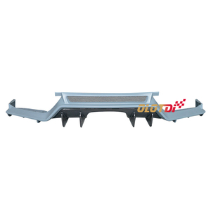 Spoiler Diffusore Posteriore in Fibra di Carbonio+FRP Stile JS per Honda Civic 10a Gen FK8 Type <span class=keywords><strong>R</strong></span> 2016-2020 Tuning Auto - Product Image 5