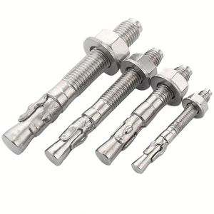 Tornillo de Anclaje Autorroscante de Alta Resistencia A4 con Cabeza Hexagonal de Acero Inoxidable 316 para Concreto - Product Image 1