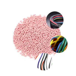 Hot sale colored plastic cable pvc raw material granules
