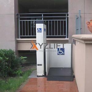 XYZlift dikey <span class=keywords><strong>Platform</strong></span> asansörü kapalı açık havada kabin ile engelli veya yaşlı için kullanılan asansör kullanın - Product Image 2