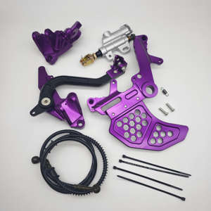 Kit <span class=keywords><strong>de</strong></span> <span class=keywords><strong>frein</strong></span> à pied Surron Ultra Bee - Système <span class=keywords><strong>de</strong></span> <span class=keywords><strong>frein</strong></span> arrière à double étrier à pistons opposés pour <span class=keywords><strong>moto</strong></span> électrique <span class=keywords><strong>de</strong></span> motocross tout-terrain - Product Image 3