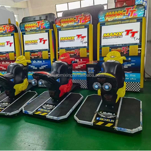 Máquina <span class=keywords><strong>de</strong></span> Videojuegos <span class=keywords><strong>de</strong></span> Carreras MANX TT Super Bike, Simulador <span class=keywords><strong>de</strong></span> Motocicleta 1/2, 1 Jugador, Personalizable, 220V, Funciona con Monedas - Product Image 6