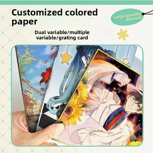 <span class=keywords><strong>Libro</strong></span> Holográfico Personalizado con Tapa Dura, Diseño Lenticular Shikishi, Efectos Láser, Múltiples Transformaciones, Recubrimiento UV, Papel Recubierto - Product Image 4