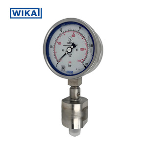 เกจวัดแรงดันไดอะแฟรม WiKA 100 มม. 0 1450 Psi บาร์ เยอรมนี การเชื่อมต่อแบบเกลียว - Product Image 3