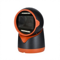 Escáner de Códigos de Barras de Escritorio Inalámbrico 1D/2D, Máquina de Escaneo de Códigos QR con Cable USB para Sistema POS, Supermercados, Control de Inventario