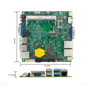 工場製ナノITXマザーボード 120x120mm Intel 3855U/第6世代I3 6100U/i5 6200U/i7 <span class=keywords><strong>3</strong></span> I211ギガビットLAN 4 <span class=keywords><strong>DDR3</strong></span> シングル統合 - Product Image 4