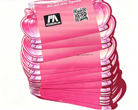 Carte en papier découpée sur mesure Kemerlin, en forme de cosmétique, avec logo personnalisé imprimé, pour emballage promotionnel