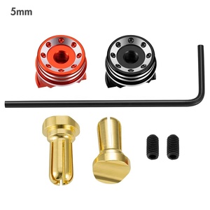 1 סט 4.0 מ "מ/5.0 מ" מ קליע מטלית מחבר סוללה עם חום מתכת לכיור דגם <span class=keywords><strong>rc</strong></span> - Product Image 5