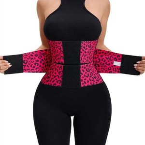 Ceinture de sudation en néoprène pour <span class=keywords><strong>femme</strong></span>, double ceinture de compression pour le fitness et la récupération post-partum - Product Image 6