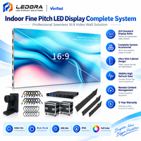 Écran OLED LEDORA P1.25 12 bits couleur 3840Hz HDR10 Adobe RGB 98% 450 nits de luminosité pour affichages d'accueil professionnels en intérieur