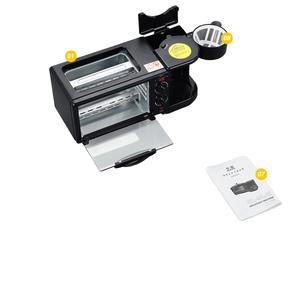 Máquina Multifuncional <span class=keywords><strong>para</strong></span> <span class=keywords><strong>Desayuno</strong></span> 3 en 1: Sandwichera, Taza de Café de 600 ml, Sartén y Horno Tostador de 9L - Product Image 3