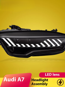 Gruppo obiettivo a LED 12V dedicato per <span class=keywords><strong>Audi</strong></span> A7 11-18 e RS7 nuove luci di marcia diurna 6000k luci di direzione di temperatura a colori Streamer - Product Image 4