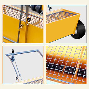 Esparcidora Manual con Malla para Césped Artificial, Máquina para Rellenar con Arena, Gránulos de Caucho y Hormigón, Fácil de Operar - Product Image 3