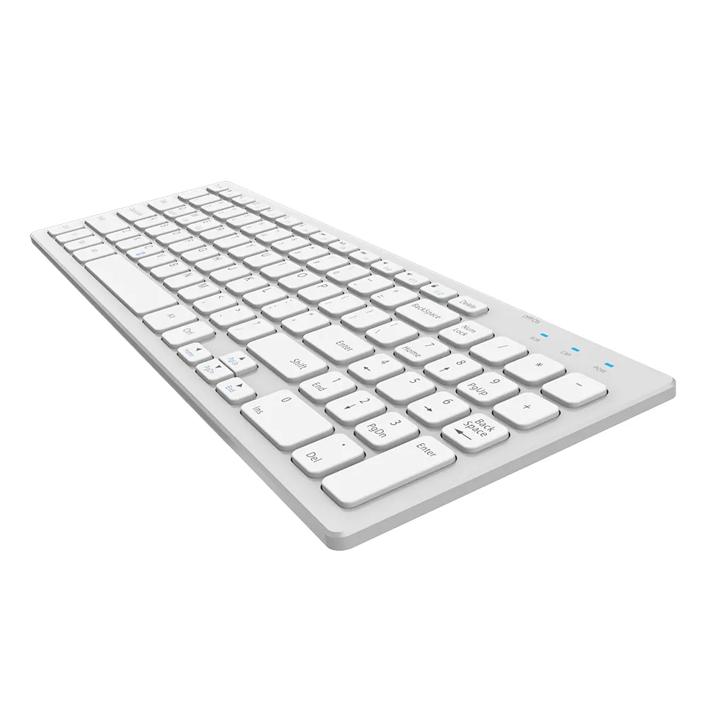 2.4GHz Cordless quiet Keyboard With Scissors Type Structure  With Mini USB Receiver