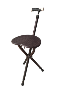 Bastón plegable telescópico <span class=keywords><strong>para</strong></span> personas mayores, bastón plegable con asiento <span class=keywords><strong>para</strong></span> <span class=keywords><strong>caminar</strong></span> - Product Image 3