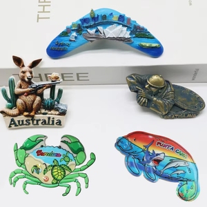 Imán de Resina para Refrigerador con Impresión Personalizada, con Adhesivo Magnético, Impermeable, Recuerdo Turístico Popular de <span class=keywords><strong>Barcelona</strong></span> en 3D - Product Image 1