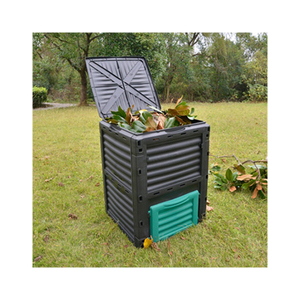 VERTAK 300L outdoor plastic collapsible garden fertilizer worm compost bin composter