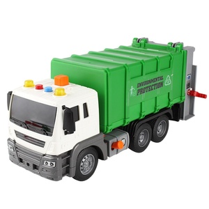 Camión de <span class=keywords><strong>Basura</strong></span> de <span class=keywords><strong>Juguete</strong></span> <span class=keywords><strong>Grande</strong></span> 1:16 con Inercia para Niños, Simulación de Camión de Saneamiento con Contenedor de <span class=keywords><strong>Basura</strong></span> Inflable y Elevable, <span class=keywords><strong>Juguete</strong></span> de Limpieza y Recogida de <span class=keywords><strong>Basura</strong></span> - Product Image 1