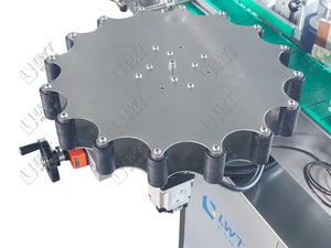 Lwt điện mỹ phẩm chai labeler plc-điều khiển hộp số cho nước hoa tinh dầu Chai Thủy Tinh chính xác hệ thống định vị - Product Image 2