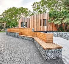 Caisses en gabions en treillis métallique galvanisé, cages en gabions soudées, utilisées <span class=keywords><strong>pour</strong></span> l'aménagement paysager et les sièges de jardin. - Product Image 3