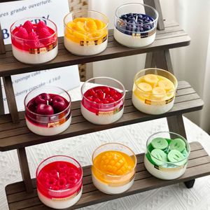 Dessert <b>Cup</b> Scented Candle Fruit Mousse Shape Bedroom Aroma Candle Holiday Wedding Favor Creative Gift - Product Image 2