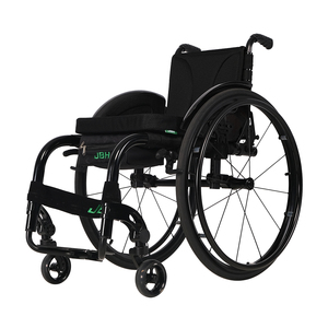 <span class=keywords><strong>Fauteuil</strong></span> <span class=keywords><strong>roulant</strong></span> de sport de <span class=keywords><strong>tennis</strong></span> manuel en aluminium JBH S005, léger - Product Image 2