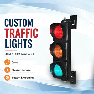 Feu de signalisation routière haute puissance à 3 aspects avec éclairage de signalisation routière à flux élevé de 4 pouces - Product Image 3