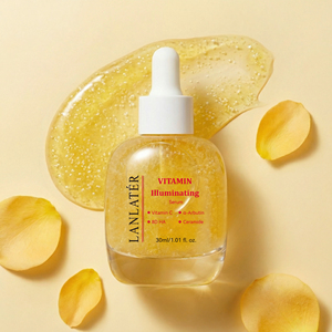 Siero Viso Schiarente Biologico con Vitamina C Antiossidante, Etichetta Privata, per Uniformare il Tono della Pelle - Product Image 1