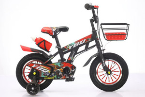 Biciclette da <span class=keywords><strong>Montagna</strong></span> in Acciaio per <span class=keywords><strong>Bambini</strong></span> - 3-12 Anni, Monovelocità <span class=keywords><strong>con</strong></span> Rotelle e Cestino in Plastica per Ragazzi e Ragazze - Product Image 3