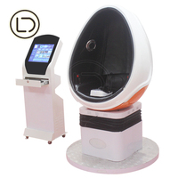 LeaderDream 1Seat Crazy Single White VR Egg Chair 9d Egg Dispositivo de realidad virtual Fabricante Shooting Motion Simulator