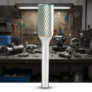 Fraise rotative cylindrique Ttake Md, diamètre 9,6 mm, longueur 19 mm, en carbure monobloc pour machines-outils - Product Image 3