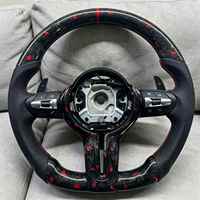 Volant de voiture en fibre de carbone forgée adapté aux BMW F30 F10 F15 F36 F20 F22 F25 F32 M4 E46 E60 E70 E90 E91 E92