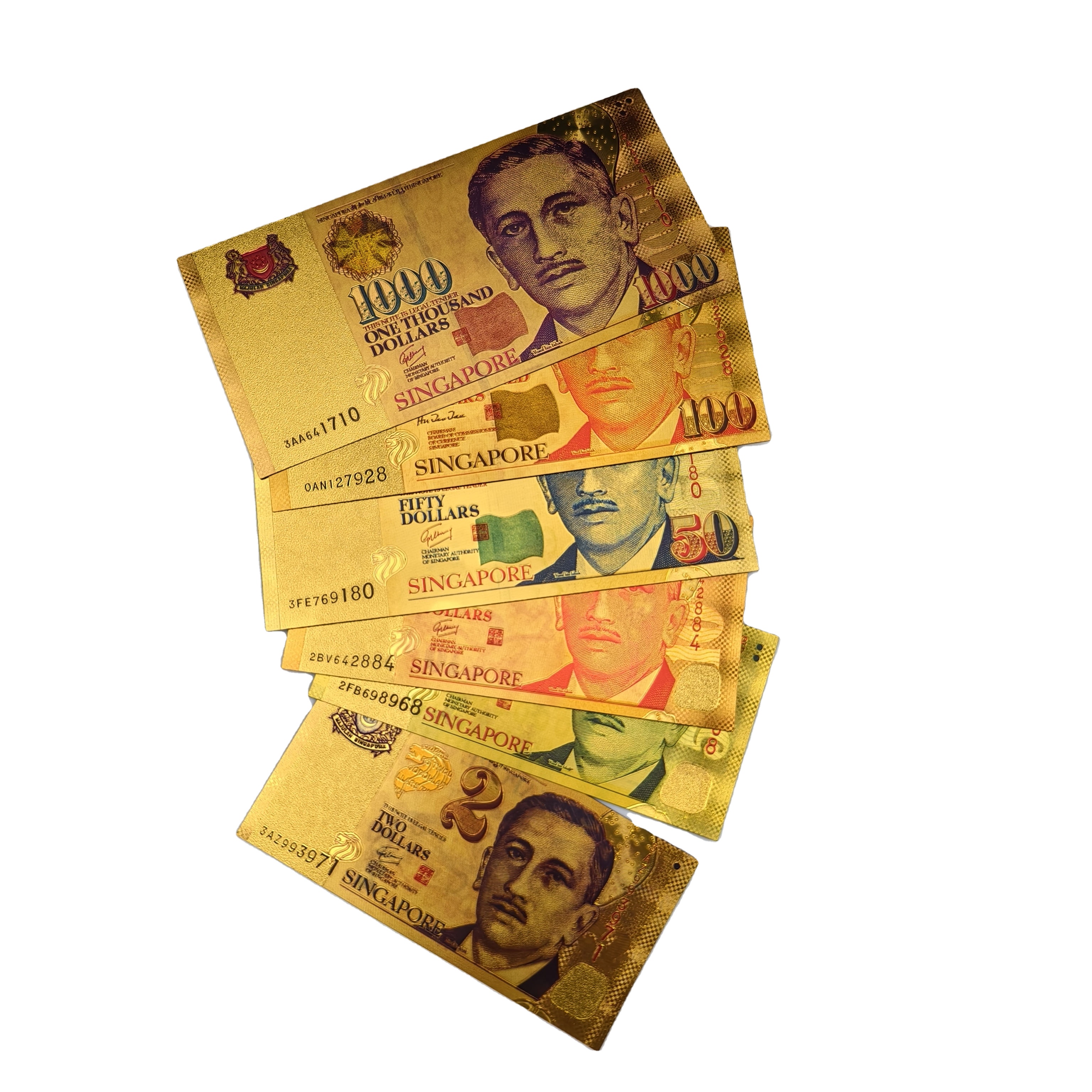 Singapore Dollars - Unique and Stylish Banknote Designs