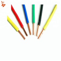 Fils électriques 2.5mm fabrication de câbles conducteurs en cuivre torsadés circulaires