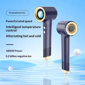 Nuovo Modello Asciugacapelli Elettrico 1800W per Uso Domestico con Ioni Negativi, Silenzioso, a Temperatura Costante, Asciugatura Rapida - Product Image 1